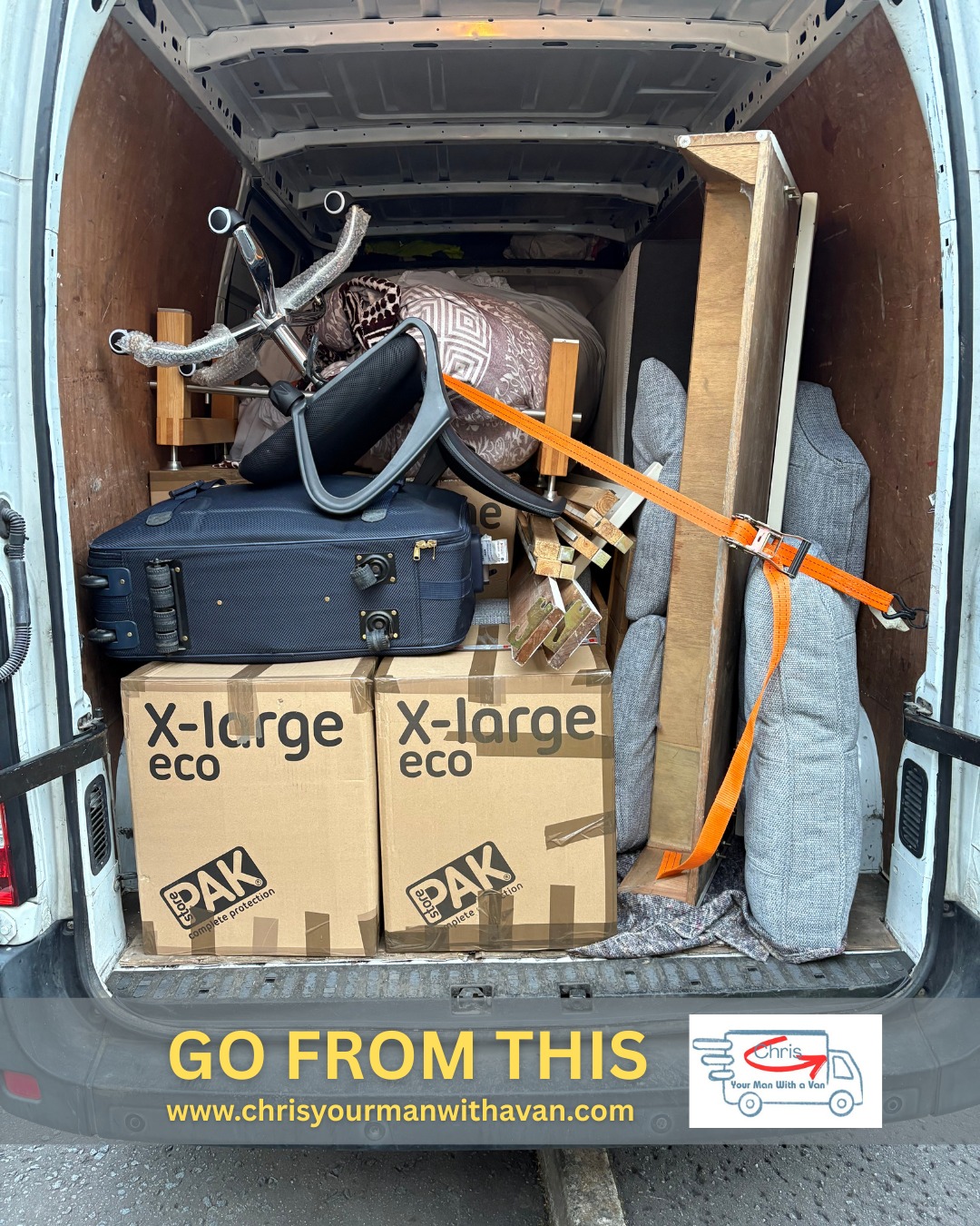 Chris, Your Man with a Van   — house move packing tips